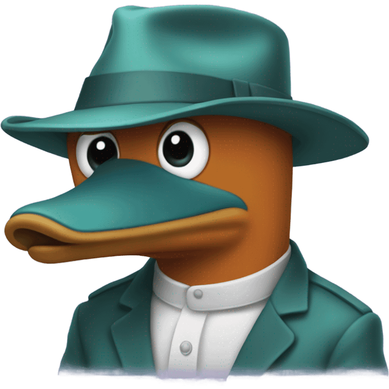 Perry the platypus emoji