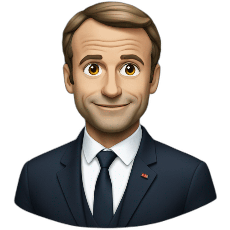 Emmmanuel Macron emoji