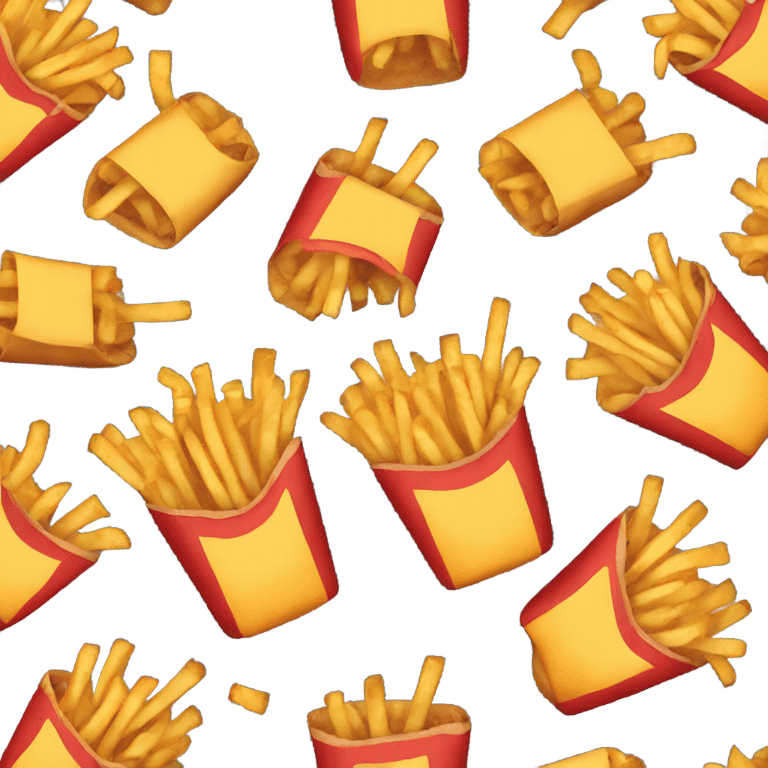 fries with bow emoji