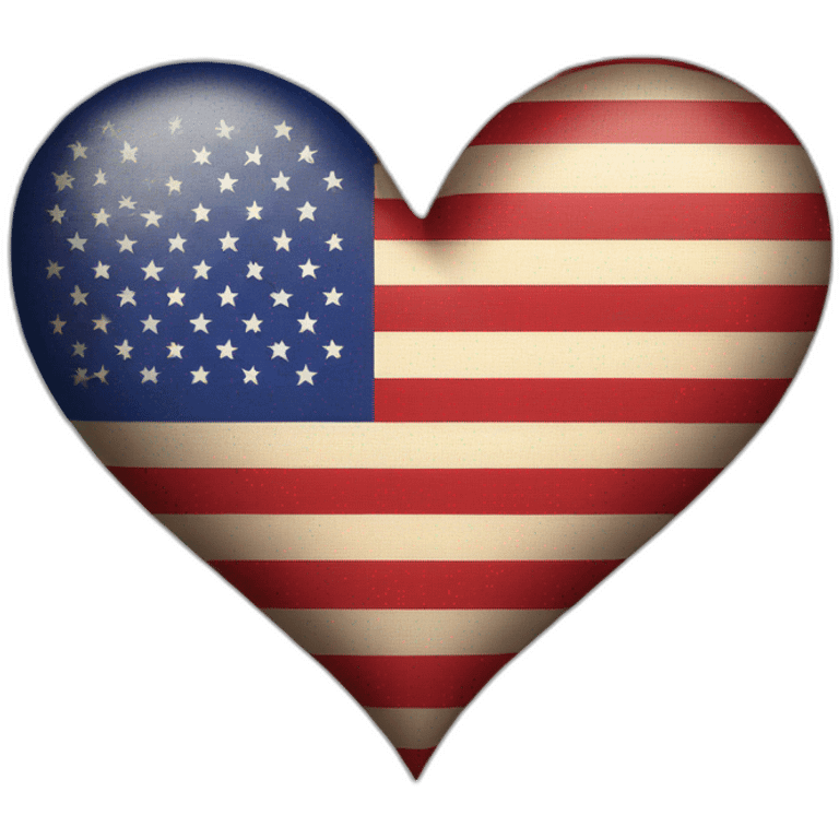 flag heart emoji