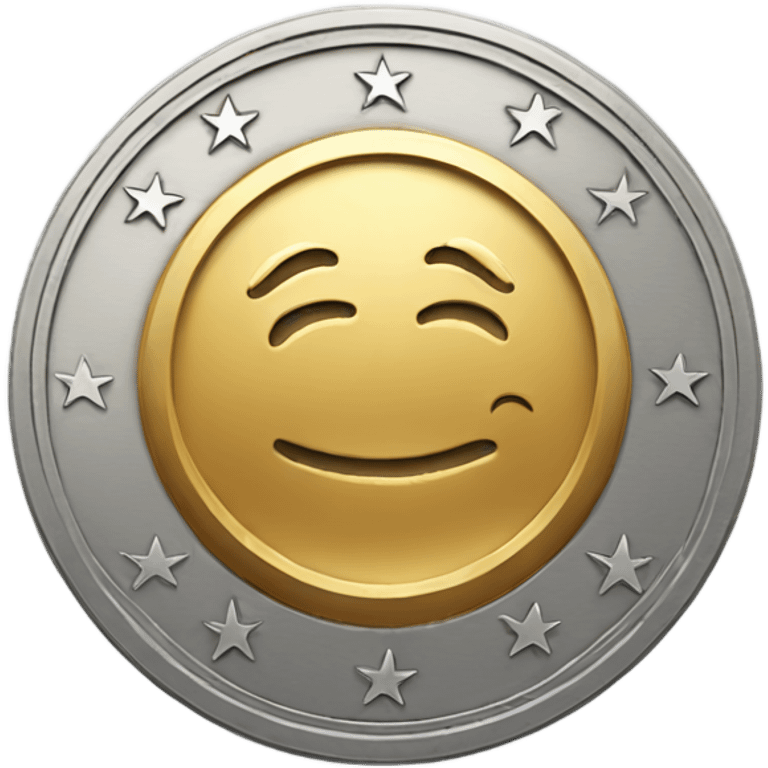 coin with the inscription 1 week emoji