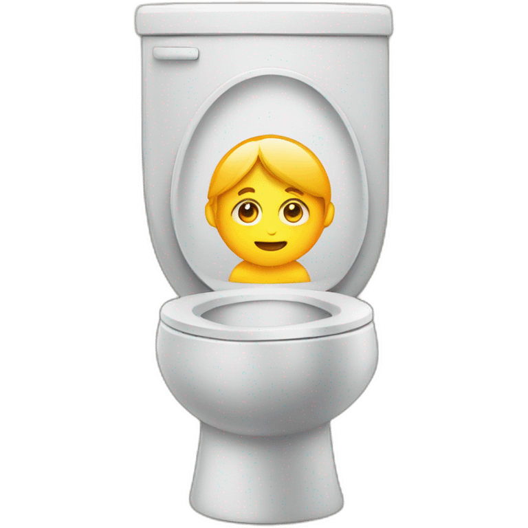 person on toilet emoji