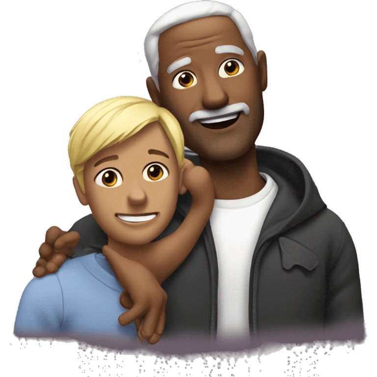 papa with mo emoji