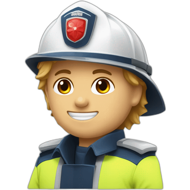 Pompiers et policiers et médecin  emoji