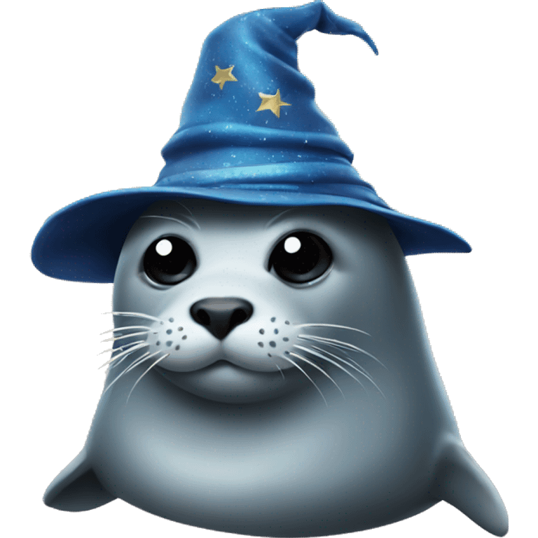 seal with wizard hat emoji