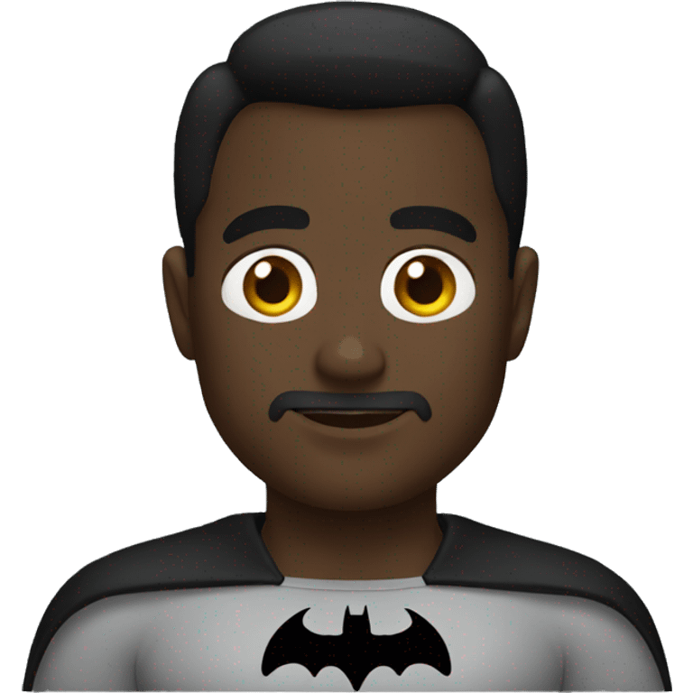 Black Batman emoji