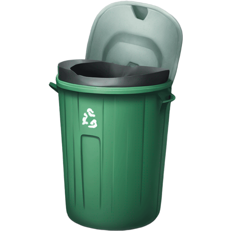 Trashcan emoji