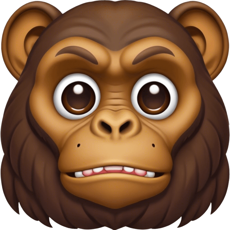 Yabukian ape emoji