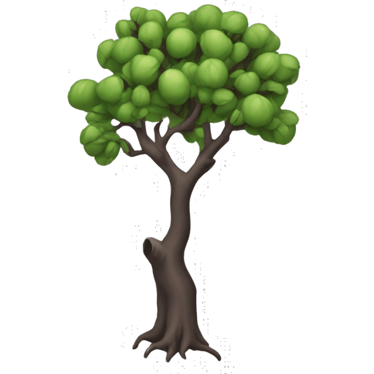 poison tree with no leaves or fruit  emoji