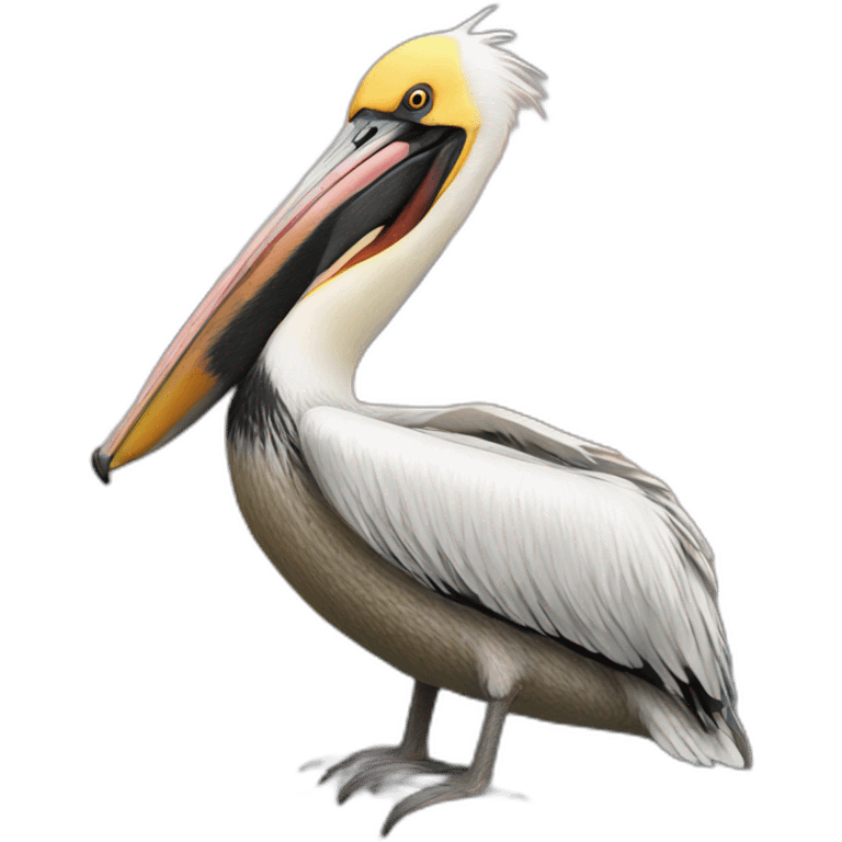 Judgy Pelican emoji