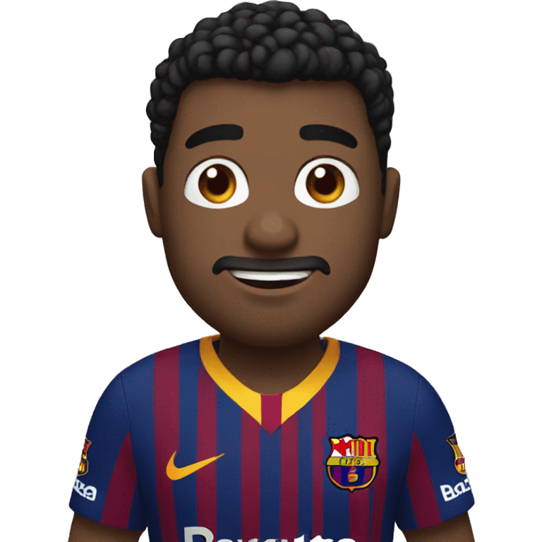 Person with barça emoji