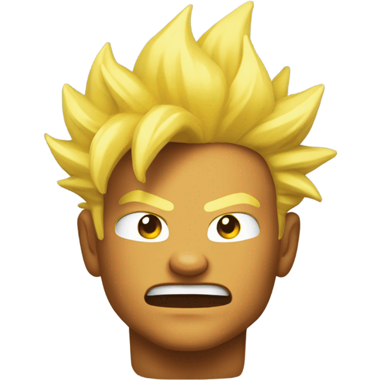 Super saiyan pillow emoji