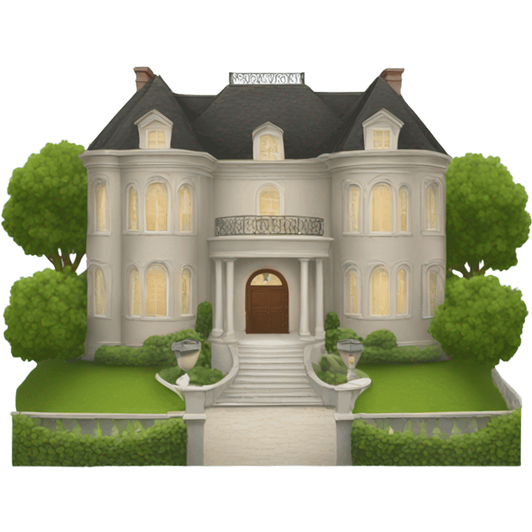 mansion emoji