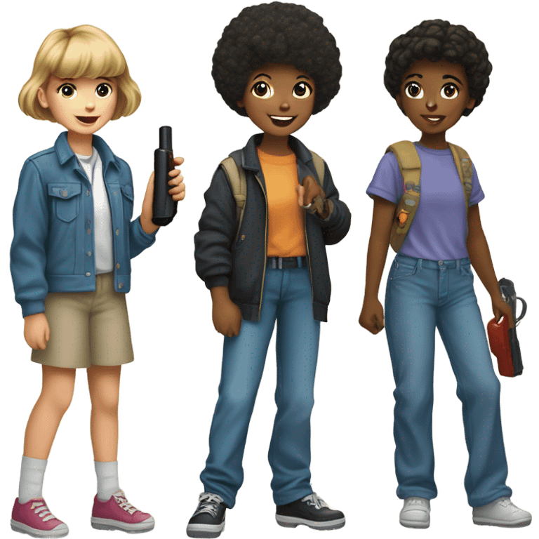 Stranger things emoji