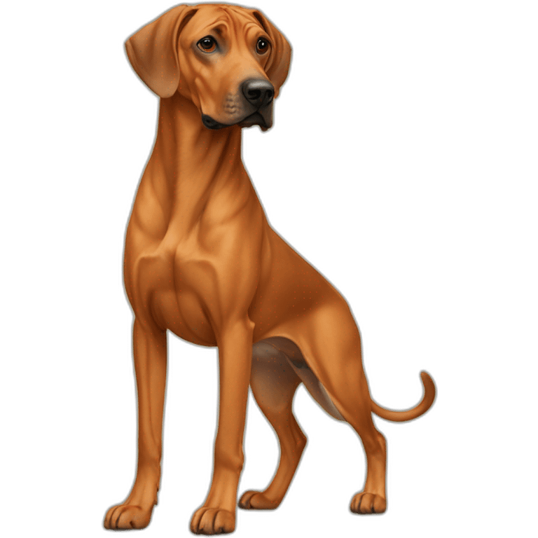 Rhodesian Ridgeback Full Body emoji