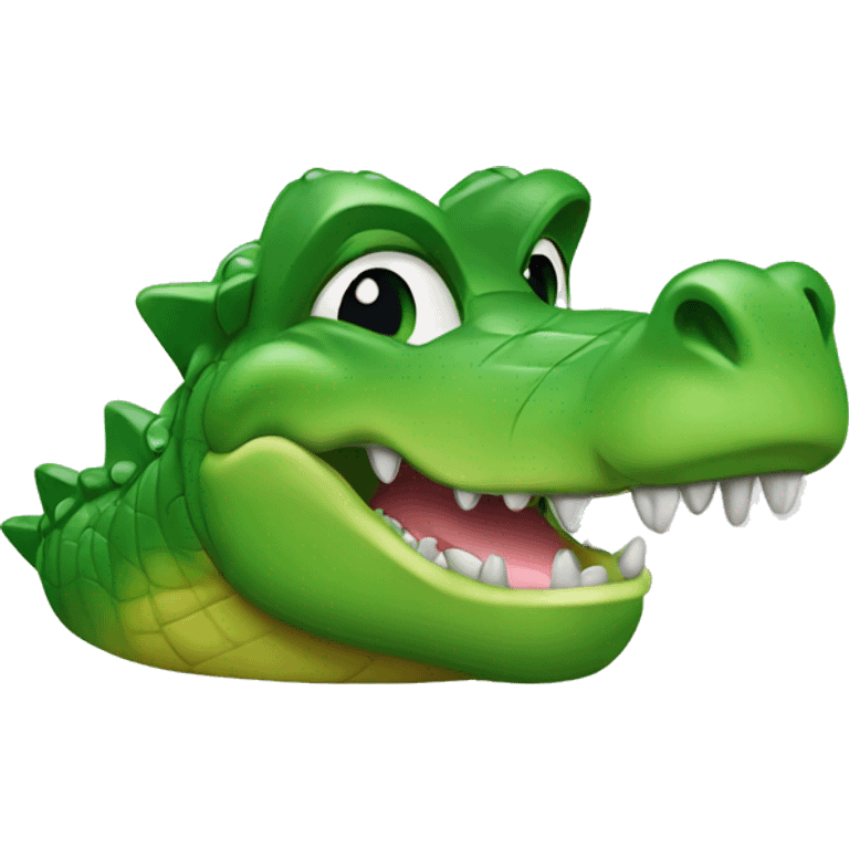 croco with crystal emoji