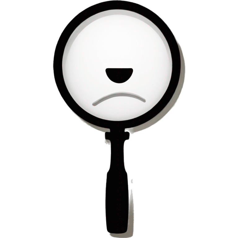 magnifying glass emoji