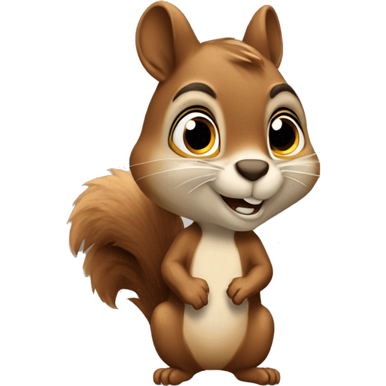 secretay squirrel emoji