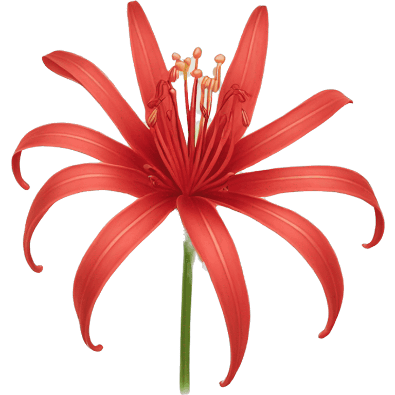 Red spider lily emoji