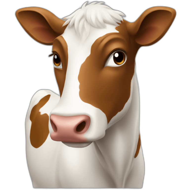 La vache emoji