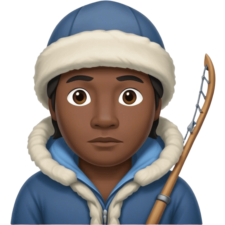 Inuit fisherman emoji