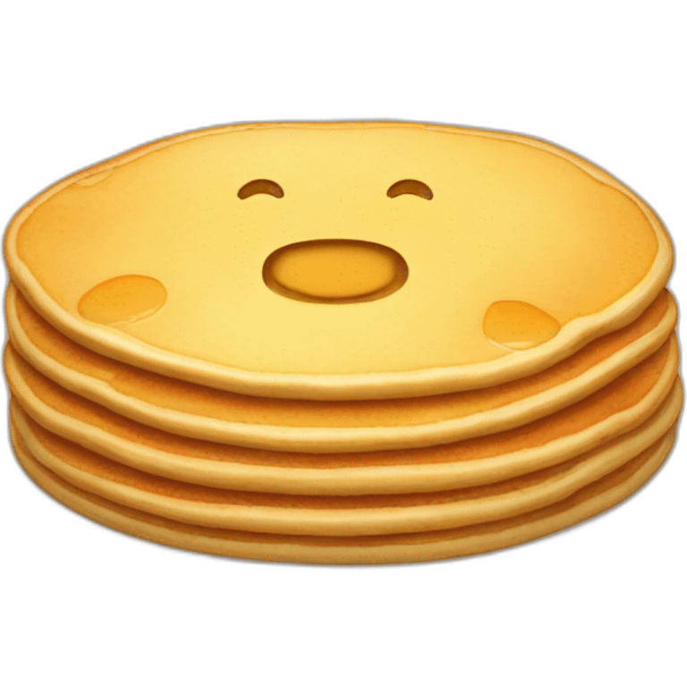 Pancake sur une poel emoji