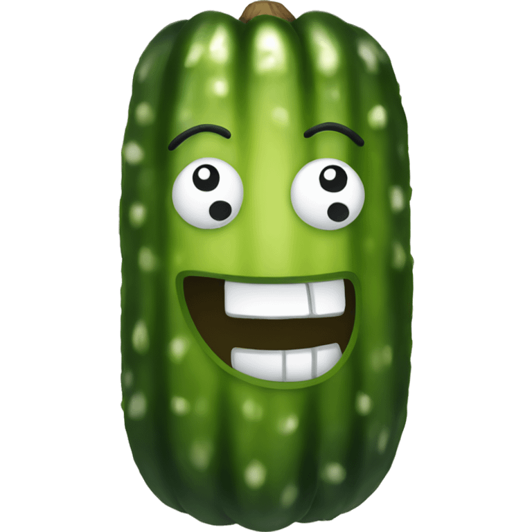 Pickle friends on NYE emoji