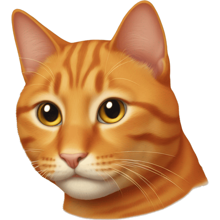 Orange cat emoji