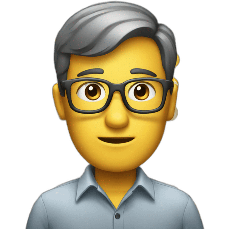 curious emoji for a team of business and data analyst emoji