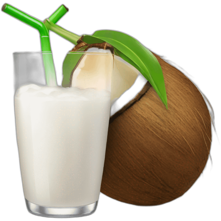 coconut drink emoji