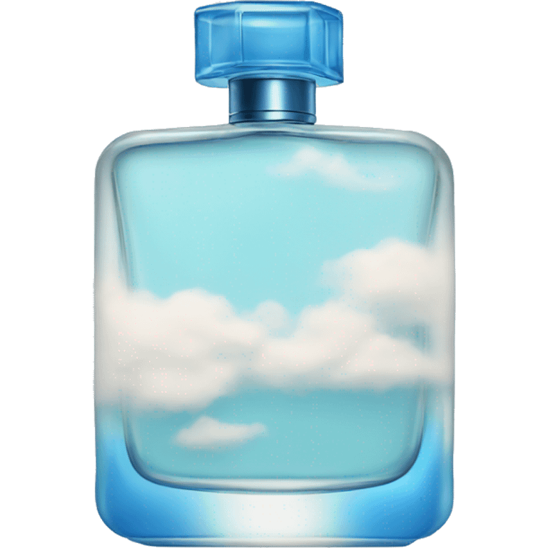 Sky blue perfume  emoji