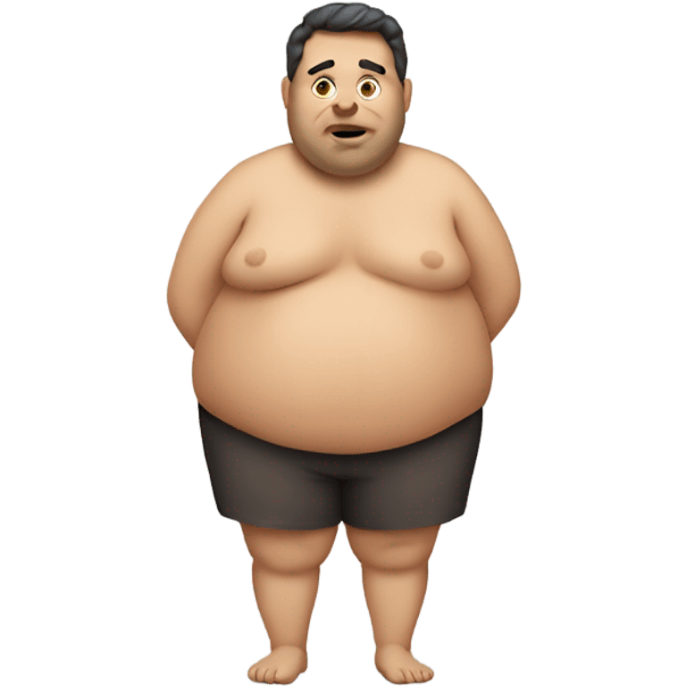 Fat people emoji