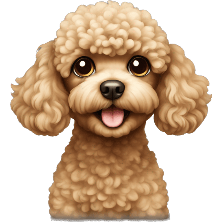 Toy poodle emoji