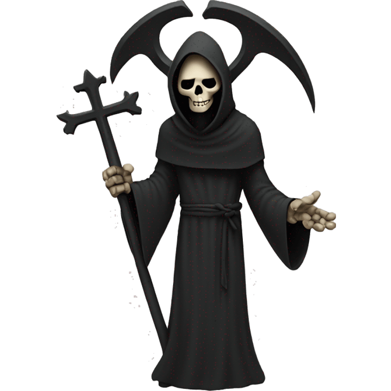 Reaper with a cross emoji