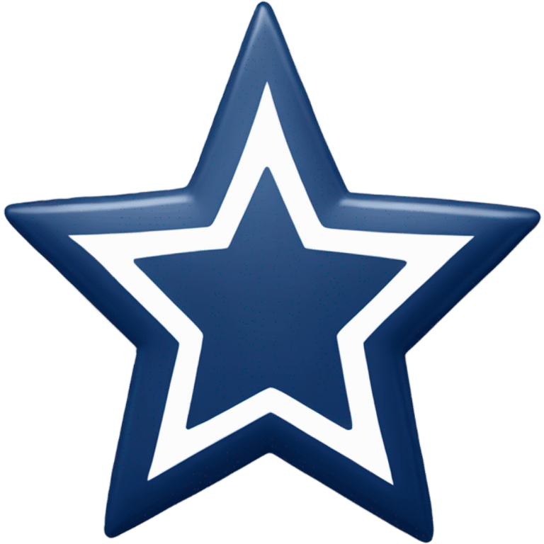 Dallas Cowboys Star emoji