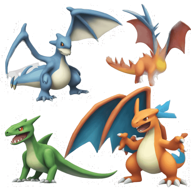  Latios-Silvally-Flygon-Charizard-Fakémon  emoji