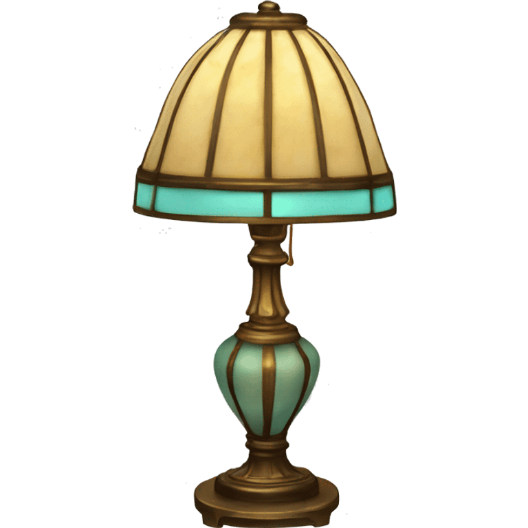 Tiffany lamp emoji