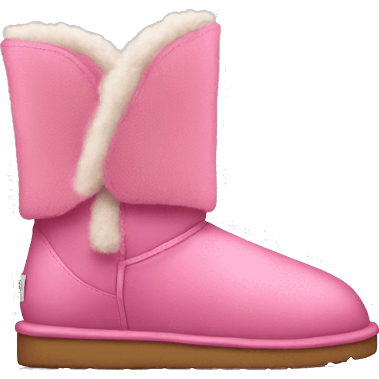 Pink uggs emoji