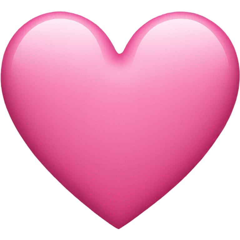 Pink heart  emoji