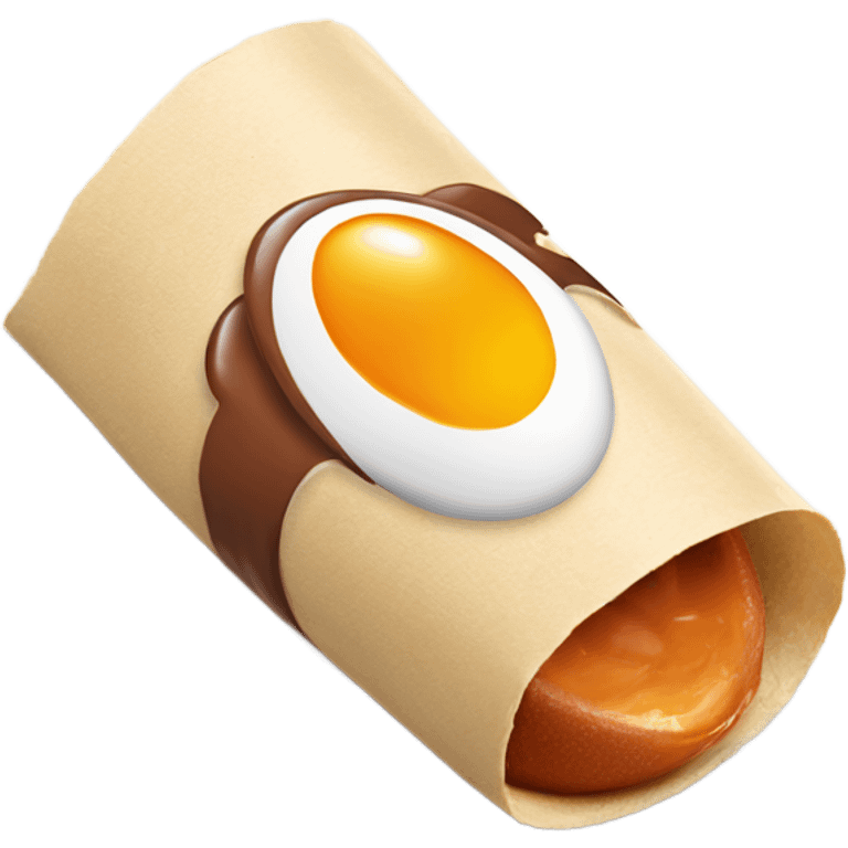 Kinder Joy egg wrap emoji