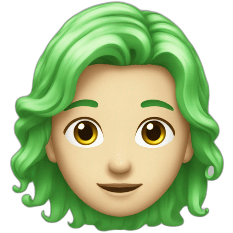 Cœur vert clair emoji