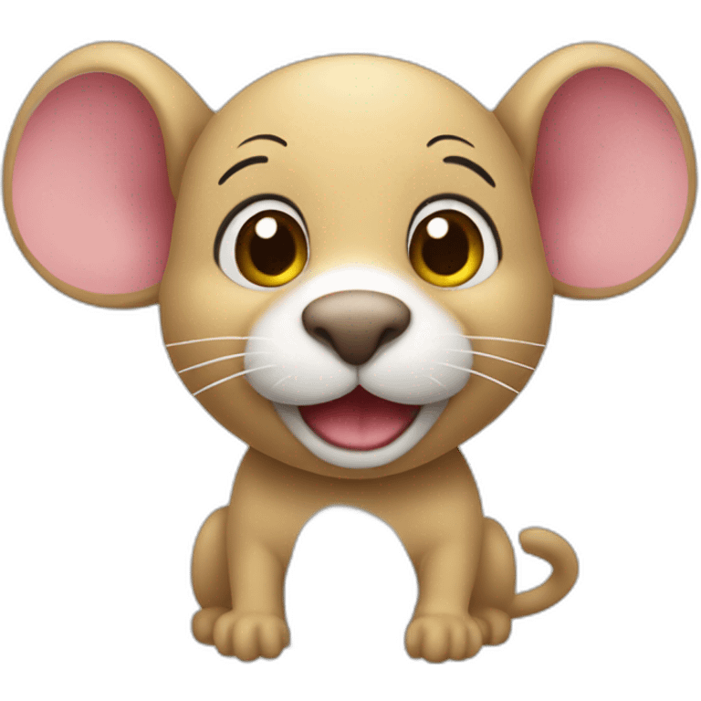 Ratoncito jugueton emoji