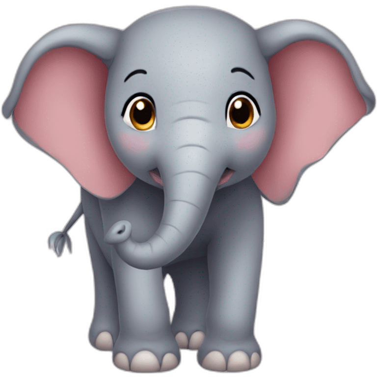 cute elephant emoji