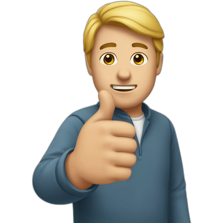 thumbs-on-thumbs emoji