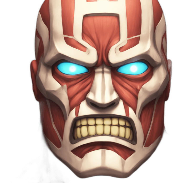 Colossal titan emoji