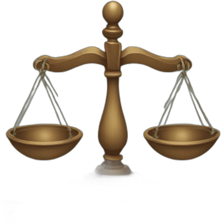 justice tribunal emoji