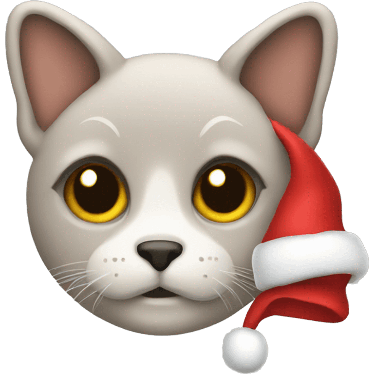 A gift from Santa emoji