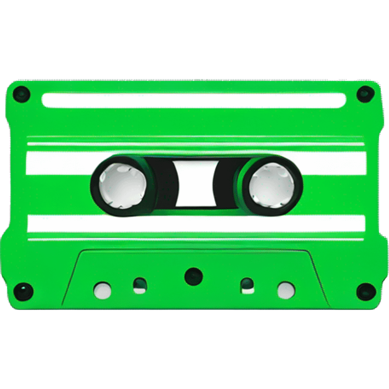 green mix tape emoji