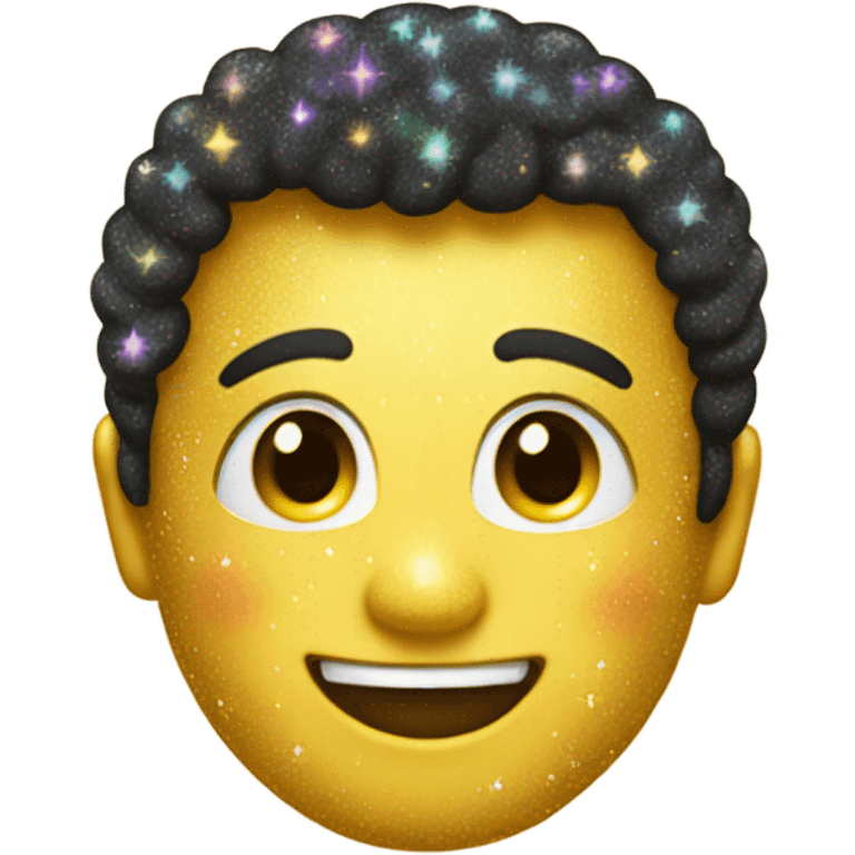 happy emoji glitter  emoji