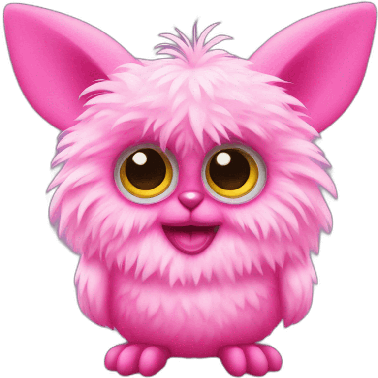 Pink Furby emoji